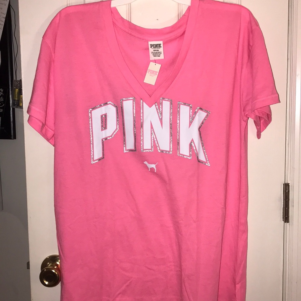 PINK VS V Neck NWT
